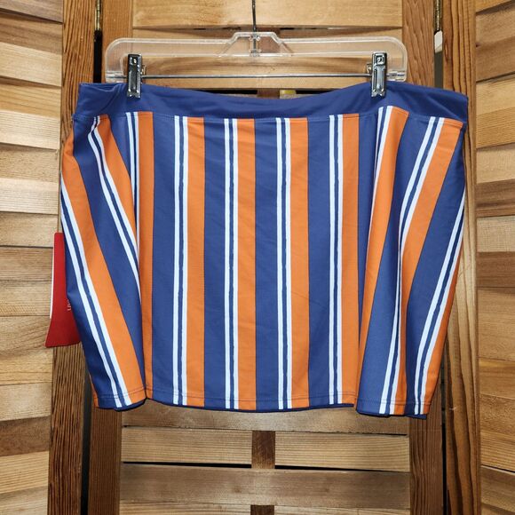 Krimson Klover Other - NWT Krimson Klover Splash Regatta Indigo Cover-up Skirt Women XL Nylon